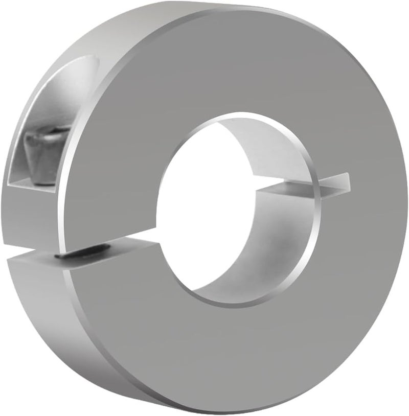 Sinoblu Store Shaft Collar, 25mm Bore H7, 45mm OD, 12mm Thickness, Aluminum Anodized, Stop Collars with Set Screw for Positioning, Timing Pulleys, and Machine Tools (4-Pack) - Image 3